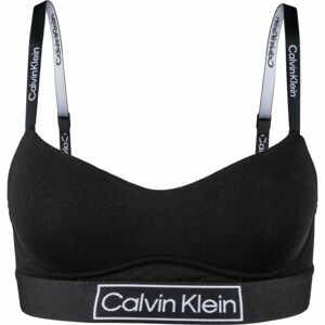 Calvin Klein REIMAGINED HERITAGE-LGHT LINED BRALETTE Dámská podprsenka, černá, velikost