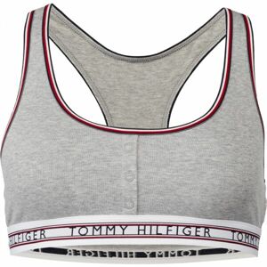 Tommy Hilfiger CLASSIC-UNLINED BRALETTE Dámská podprsenka, šedá, velikost