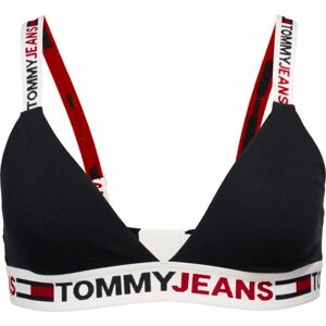 Tommy Hilfiger TOMMY JEANS ID-UNLINED TRIANGLE Dámská podprsenka, tmavě modrá, velikost S