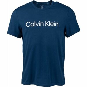 Calvin Klein CKR STEEL S/S CREW NECK Pánské tričko, tmavě modrá, velikost S