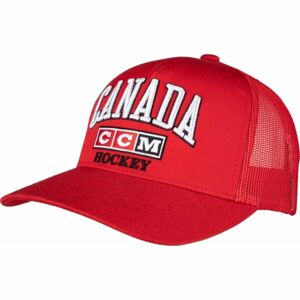 CCM MESHBACK TRUCKER TEAM CANADA Pánská kšiltovka, červená, velikost UNI