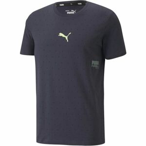 Puma FUßALL STREET TEE Fotbalové triko, tmavě modrá, velikost