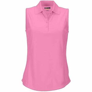 GREGNORMAN PROTEK SLEEVELESS POLO W Dámské golfové polo triko, růžová, velikost S