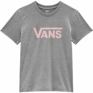 Vans WM DROP V SS CREW-B Dámské tričko, šedá, velikost L