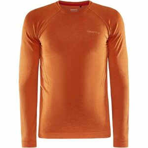 Craft CORE DRY ACTIVE COMFORT LS M Pánské funkční triko, oranžová, velikost M