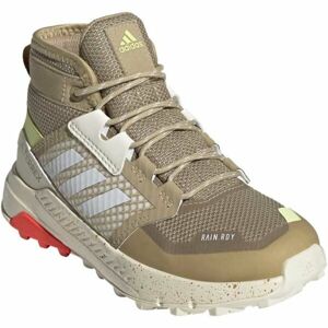 adidas TERREX TRAILMAKER MID Dětská treková obuv, béžová, veľkosť 30