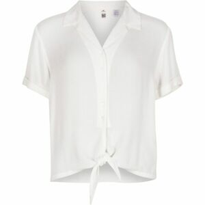 O'Neill CALI WOVEN SHIRT Dámská košile s krátkým rukávem, bílá, velikost M