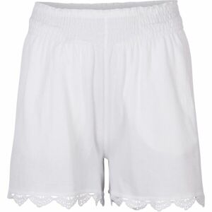O'Neill SMOCKED SHORTS Dámské šortky, bílá, velikost XL
