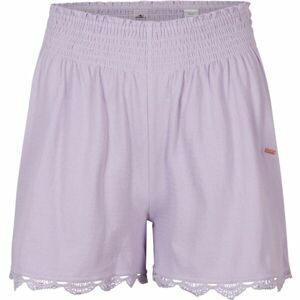 O'Neill SMOCKED SHORTS Dámské šortky, fialová, velikost XL
