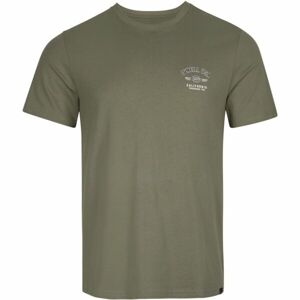 O'Neill STATE CHEST ARTWORK Pánské tričko, khaki, veľkosť M