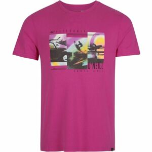 O'Neill BAYS T-SHIRT Pánské tričko, vínová, velikost XL