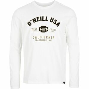 O'Neill STATE L/SLV T-SHIRT Pánské triko s dlouhým rukávem, bílá, velikost XS