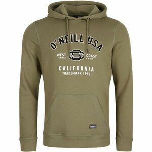 O'Neill STATE HOODIE Pánská mikina, khaki, velikost S