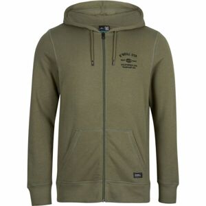 O'Neill STATE FZ HOODIE Pánská mikina, khaki, velikost M