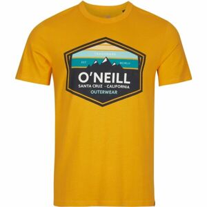 O'Neill MTN HORIZON T-SHIRT Pánské tričko, oranžová, velikost L