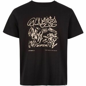 O'Neill GRAFFITI Pánské tričko, černá, veľkosť S