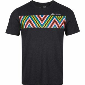 O'Neill SNSC BAND T-SHIRT Pánské tričko, černá, velikost M