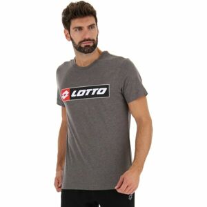 Lotto TEE LOGO MEL Pánské tričko, šedá, velikost S