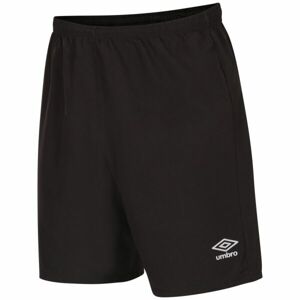 Umbro FW SQUADRA WOVEN SHORT Pánské sportovní kraťasy, černá, veľkosť L