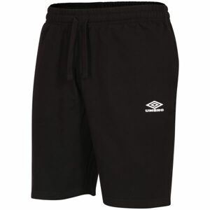 Umbro SWEAT SHORT Pánské kraťasy, černá, velikost L