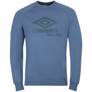 Umbro LARGE LOGO SWEAT Pánská mikina, modrá, velikost L