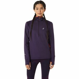 ASICS WINTER RUN LS HOODIE Dámská mikina, fialová, velikost L