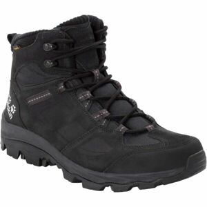 Jack Wolfskin VOJO 3 WT TEXAPORE MID M Pánská treková obuv, černá, velikost