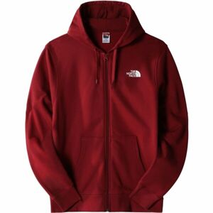 The North Face M OPEN GATE FULLZIP HOODIE Pánská mikina s kapucí, vínová, velikost S