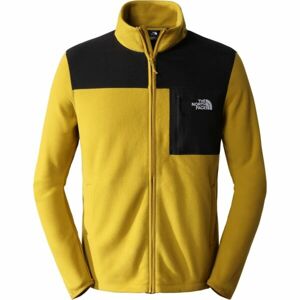 The North Face M HOMESAFE FULL ZIP FLEECE Pánská fleecová mikina, žlutá, velikost XXL