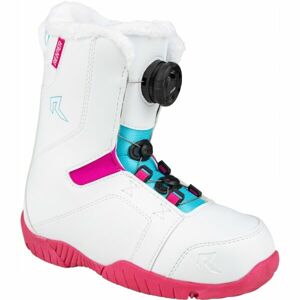 Reaper BONKY Dětské snowboardové boty, bílá, velikost 35