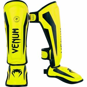 Venum LITE SHIN GUARDS KIDS - EXCLUSIVE Dětské chrániče holení, žlutá, velikost S