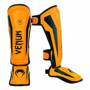 Venum LITE SHIN GUARDS KIDS - EXCLUSIVE Dětské chrániče holení, oranžová, velikost M