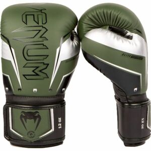 Venum ELITE EVO BOXING GLOVES Boxerské rukavice, khaki, velikost