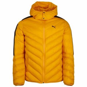 Puma MENS DOWN JACKET Pánská bunda, žlutá, velikost