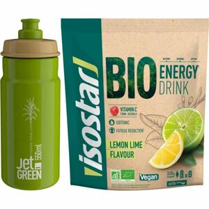 Isostar BIO ENERGY DRINK 320 G LIMETKA-CITRON + BIDON GRATIS 550 ML Isotonický bio nápoj v prášku + bidon zdarma, , veľkosť 320 G