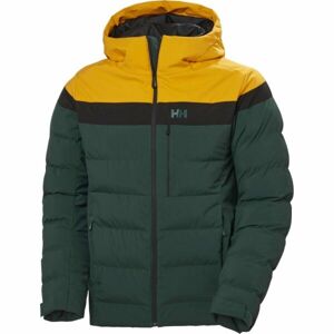 Helly Hansen BOSSANOVA PUFFY JACKET Pánská lyžařská bunda, tmavě zelená, velikost XXL