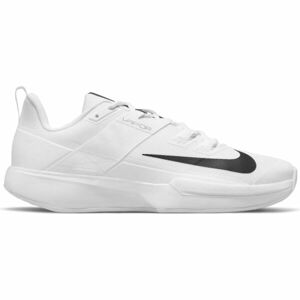 Nike COURT VAPOR LITE HC Pánská tenisová obuv, bílá, velikost 44