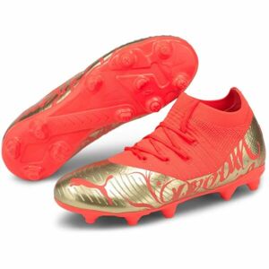 Puma FUTURE Z 3.4 NJr FG/AG JR Dětské kopačky, červená, velikost 29