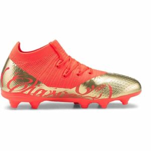 Puma FUTURE Z 3.4 NJr FG/AG JR Dětské kopačky, červená, velikost 34.5