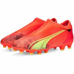 Puma ULTRA MATCH Dětské kopačky, červená, velikost 28