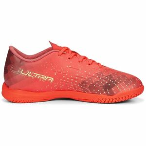 Puma ULTRA PLAY IT JR Dětské sálovky, červená, velikost 28