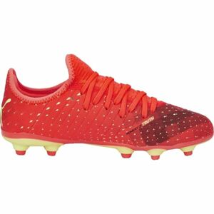 Puma FUTURE Z 4.4 FG/AG JR Dětské kopačky, červená, velikost 33