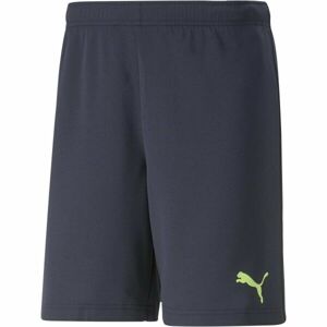 Puma INDIVIDUALRISE SHORTS Pánské fotbalové šortky, tmavě modrá, velikost S