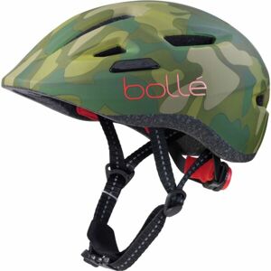 Bolle STANCE JUNIOR S (51-55 CM) Cyklistická helma pro juniory, khaki, velikost (51 - 55)