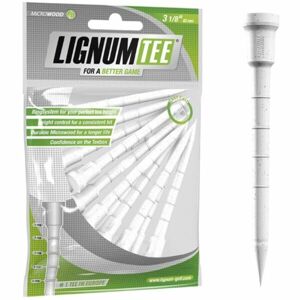 LIGNUM TEES 82 MM Týčko, bílá, velikost