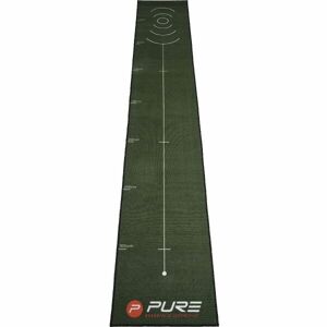 PURE 2 IMPROVE PUTTING MAT 400 x 66 CM Golfová podložka, tmavě zelená, velikost