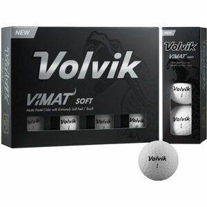 VOLVIK VIMAT 12 ks Golfové míčky, bílá, velikost UNI