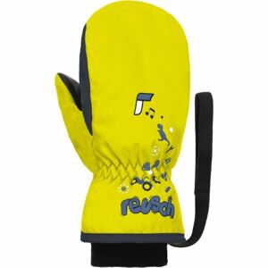 Reusch KIDS MITTEN CR Dětské zimní rukavice, žlutá, velikost I