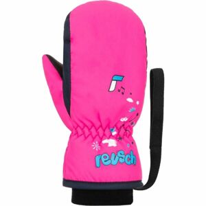 Reusch KIDS MITTEN CR Dětské zimní rukavice, růžová, velikost I