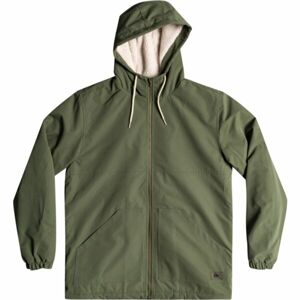 Quiksilver FINAL CALL JACKET Pánská bunda, khaki, velikost M